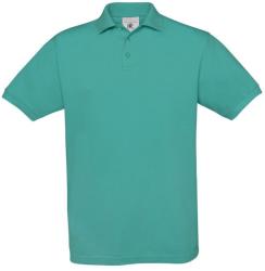 B&C Tricou Polo Safran S Real Turquoise