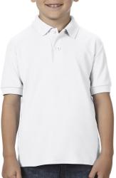 Gildan Tricou Polo Quinn Alb L (164cm)