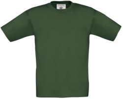 B&C Collection Tricou Alex Bottle Green 3/4 ani (98/104 cm)