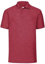 Fruit of the Loom Tricou Polo Tommaso M Heather Red