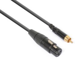 Power Dynamics Cablu convertor XLR mama - RCA tata 0.15m PD-Connex (177.006)