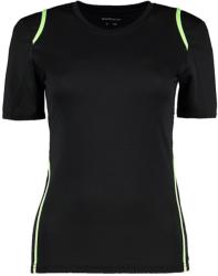 Gamegear Tricou Cooltex Diana S Black/Fluorescent Lime