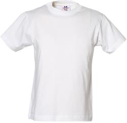 TEE JAYS Tricou Unisex Sasha Alb 8/10ani (130-140 cm)