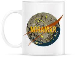 printfashion PUBG NASA: MIRAMAR - Bögre - Fehér (2039682)