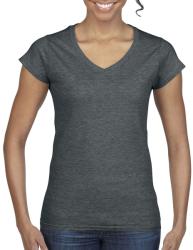 Gildan Tricou V-neck Olivia XL Dark Heather