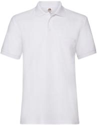 Fruit of the Loom Tricou Polo Riccardo S Alb