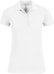 B&C Tricou Polo Adela L Alb