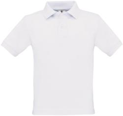 B&C Collection Tricou Polo Dani Alb 7/8 ani (122/128 cm)