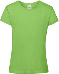 Fruit of the Loom Tricou Adina Lime Green 164 (14-15)