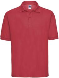 Russell Tricou Polo George L Bright Red
