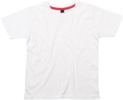 Mantis Tricou Super Soft 4/5ani Washed White/Red