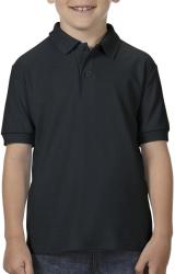 Gildan Tricou Polo Quinn Negru S (134/140cm)