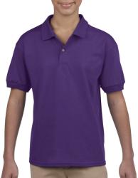 Gildan Tricou Polo Robin Purple L (164cm - 14/16ani)