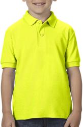 Gildan Tricou Polo Quinn Safety Green L (164cm)