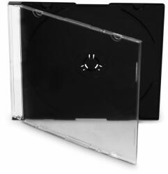 COVER IT slim, egydarabos CD-tok - fekete, 5, 2 mm, 10 db/csomag (27036P10)