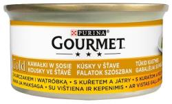 Gourmet Gold Csirke és máj falatok szószban 85 g 0.09 kg