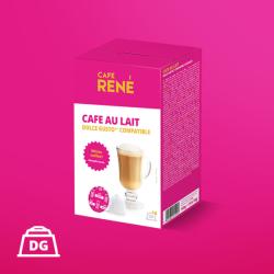 Café René Au Lait - Dolce Gusto kompatibilis kávékapszula 16 db