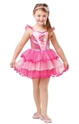 Rubies Costum de carnaval My Little Pony Pinkie Pie - Costum de lux - mărimea S (ADCRU641427-S) Costum bal mascat copii