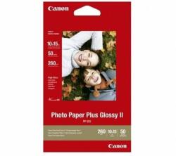 Canon PP-201 Glossy II Plus 10x15 fotópapír (50 db/csomag) (2311B003)
