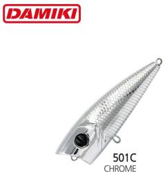 Damiki Vobler DAMIKI D-POP70 7cm 10gr Topwater - 501C (Chrome) (DMK-DPOP7-501C)