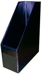 Standard Iratpapucs PVC A/4 10 cm gerinccel fekete