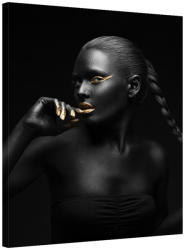 AA Design Tablou negru chip de femeie Shine (GLD197)
