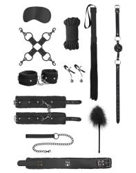 Ouch! Intermediate Bondage Kit Black