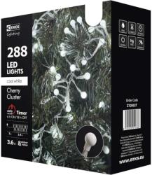 EMOS LED fényfüzér (3,6W/288 LED) hideg fehér, időzítős (ZY2032T)