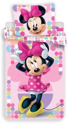 agynemustore Minnie Mouse pink 2 részes Disney pamut-vászon gyerek ágyneműhuzat