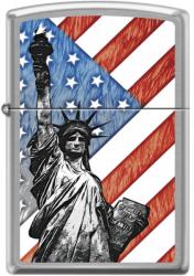 Zippo Brichetă Zippo 7619 Statue of Liberty-Flag (7619)