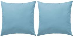 vidaXL Perne de exterior, 2 buc. , albastru deschis, 60 x 60 cm (44830)