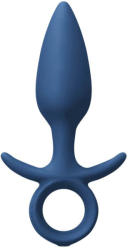 NS Novelties Dop Anal Cu Vibratii Renegade King, Medium, Albastru, 15 Cm