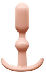 NS Novelties Dop Anal Elements Plug 6, Alb, 11 Cm
