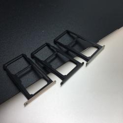  tel-szalk-016838 Huawei Ascend P9 Lite / G9 ezüst SIM kártya tálca (tel-szalk-016838)