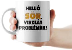 Partikellékek Helló sör, viszlát problémák bögre