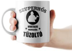 Partikellékek Szuperhős hivatalos megfelelője a tűzoltó bögre