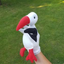 Babás Timi Gólya úr ötujjas báb