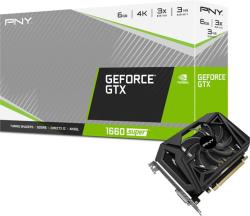 PNY GeForce GTX 1660 SUPER Single Fan 6GB GDDR6 192bit (VCG16606SSFPPB)