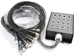 Power Dynamics Cablu pentru scena stage snake 12-in 4-out XLR 15metri (176.253)