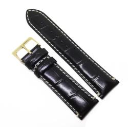  Curea Ceas din Piele Galbena 18mm 20mm 22mm (WZ3593)