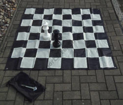 Nylon kültéri sakktábla 168x168 cm