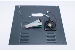 CraftBot Plus Classic hátlap - antracit szürke (filament szenzorhoz)