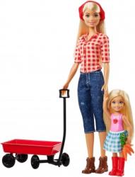 Mattel Papusa Barbie si Chelsea Fermier GCK84