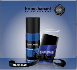 bruno banani magic man мъжки подаръчен комплект, EDT 30мл, дезодорант 150мл