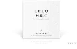 LELO Prezervative Hex Original, 3 Buc