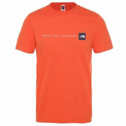 The North Face Tricou THE NORTH FACE M S/S Never Stop Exploring Tee orange