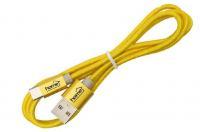 Somogyi Elektronic USB töltőkábel USB-C/USB-A sárga (USB BOX)
