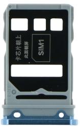 tel-szalk-017111 Huawei Honor View 30 Pro világoskék SIM kártya tálca (2 SIM kártyás telefonokhoz) (tel-szalk-017111)