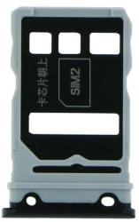 tel-szalk-017109 Huawei Honor View 30 Pro fekete SIM kártya tálca (2 SIM kártyás telefonokhoz) (tel-szalk-017109)