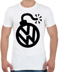 printfashion VW bomba - Férfi póló - Fehér (2062861)